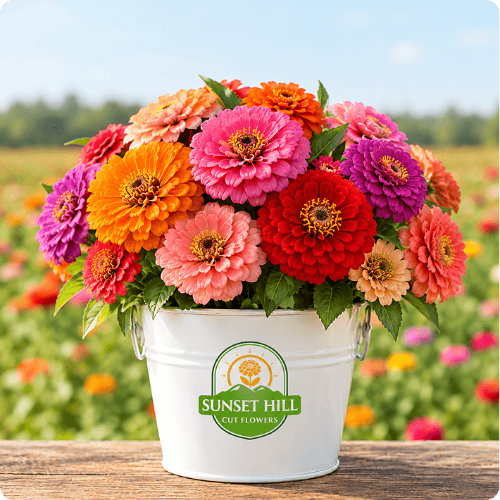 Zinnias